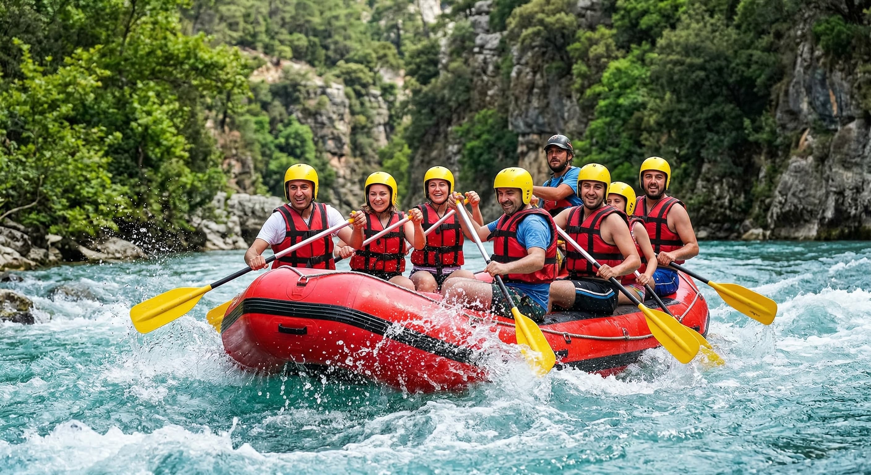 Köprülü Kanyon'da Adrenalin ve Doğa Sporları